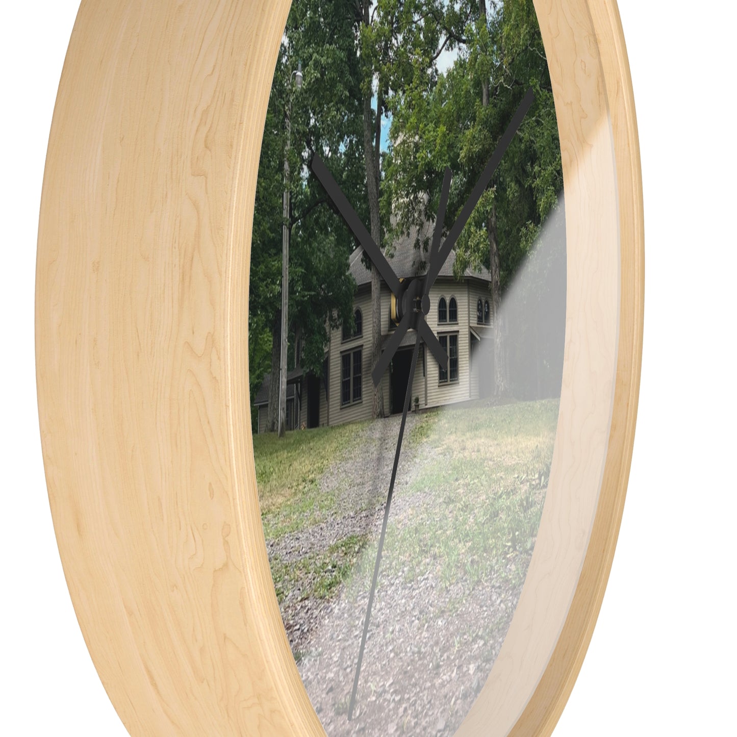 Rustic Nature-Inspired Wall Clock - Perfect for Home Decor