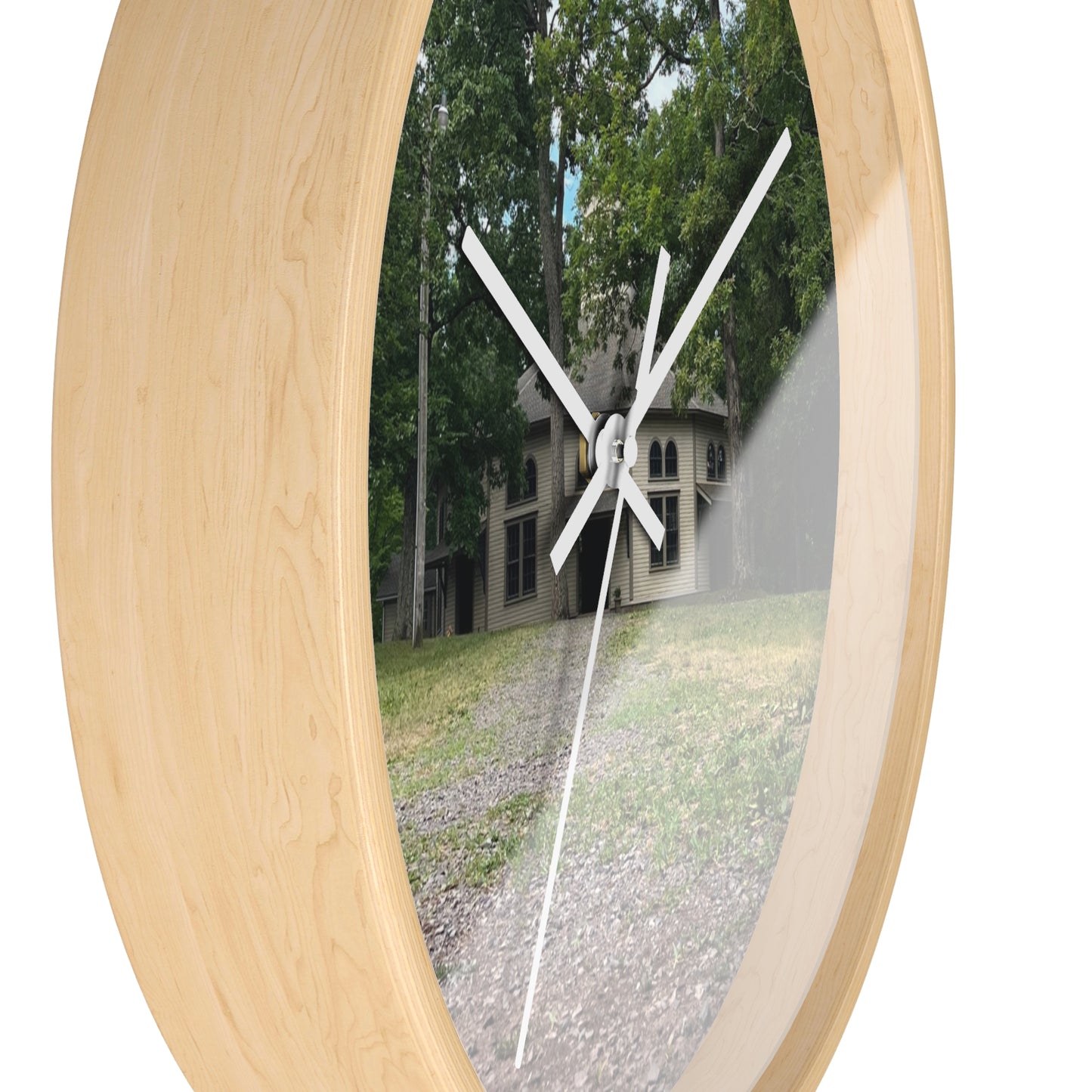 Rustic Nature-Inspired Wall Clock - Perfect for Home Decor
